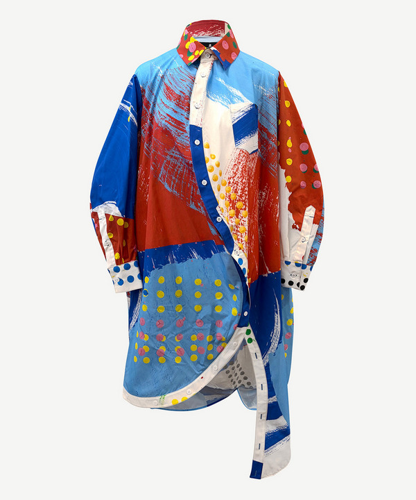 ANREALAGE&times;HERALBONY BALL SHIRT ONE PIECE 詳細画像 ATSUHITO FUJIKI 21