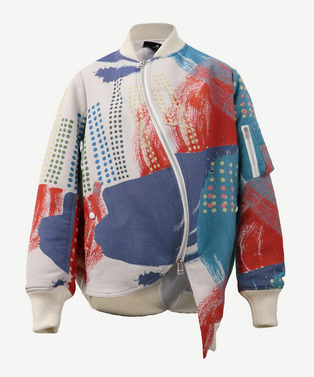 ANREALAGE&times;HERALBONY JACQUARD BALL BLOUSON 詳細画像