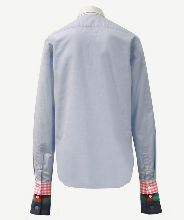 CONTRAST COLLAR SHIRT 詳細画像 SAXE 3