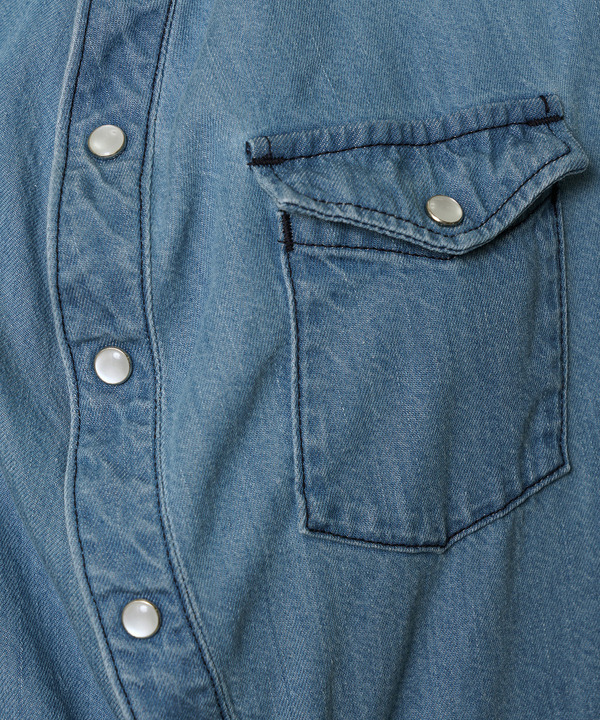 BALL LIGHT DENIM SHIRT 詳細画像 INDIGO 5