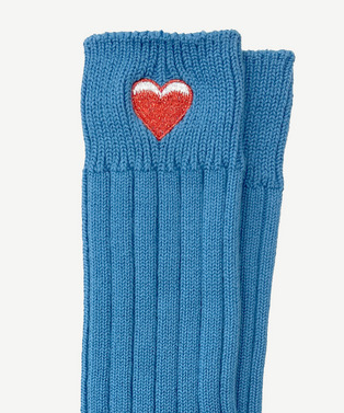 ICONIC HEART RIB SOCKS 詳細画像