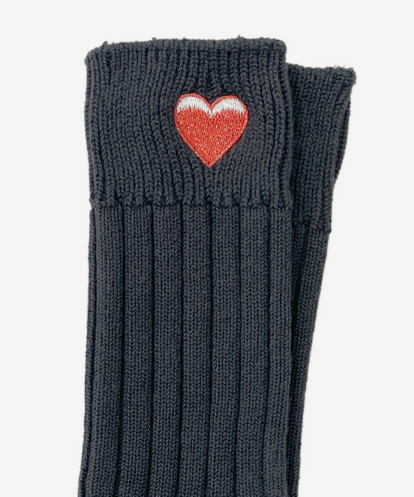ICONIC HEART RIB SOCKS 詳細画像 WHITE 10