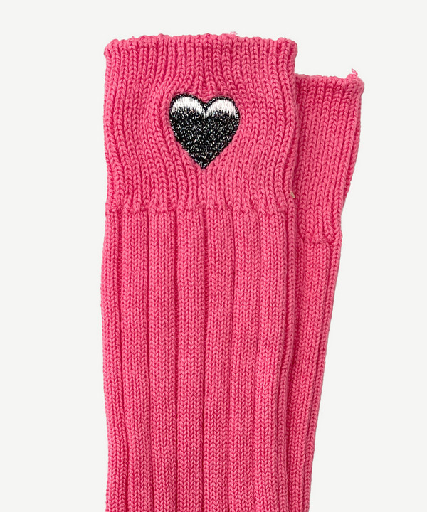 ICONIC HEART RIB SOCKS 詳細画像 PINK 6