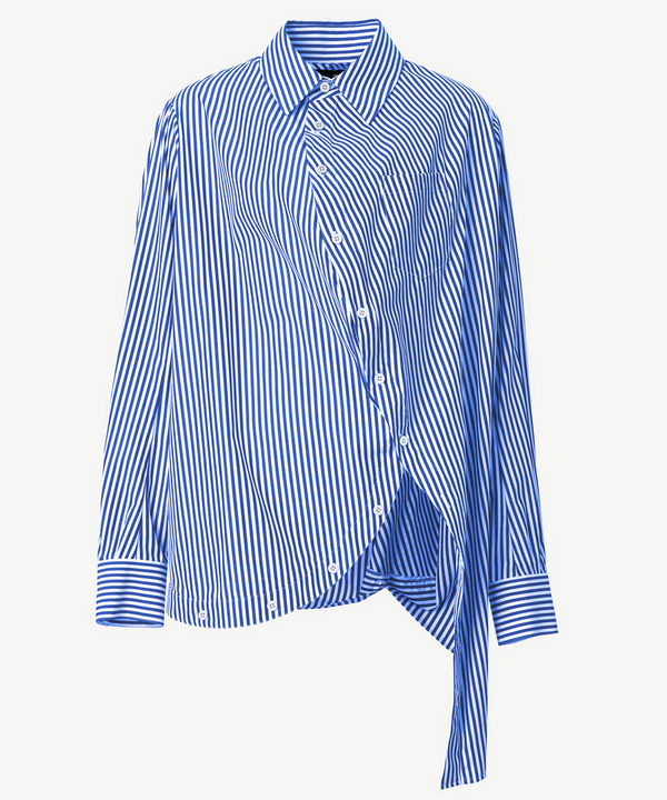 BALL STRIPE SHIRT 詳細画像 WHITE&times;BLUE 1