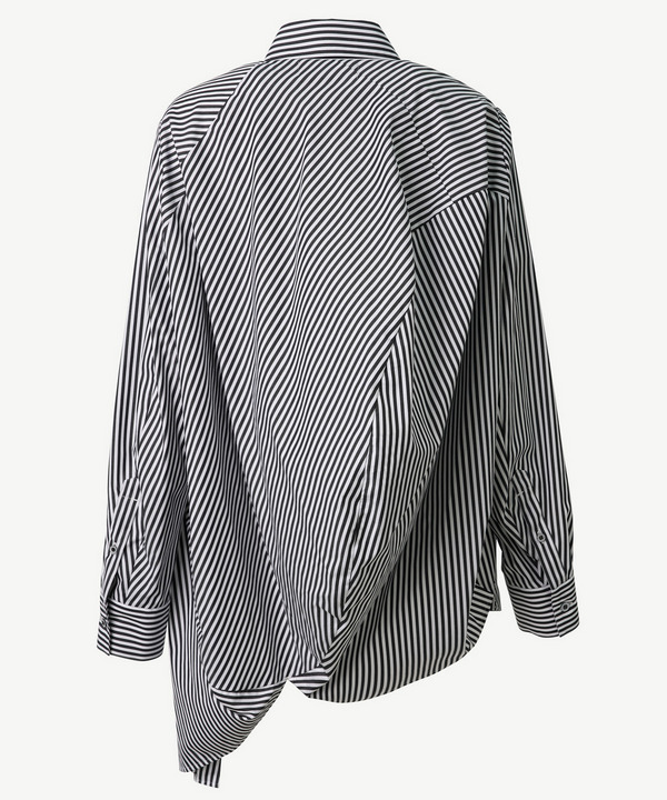 BALL STRIPE SHIRT 詳細画像 BLACK&times;WHITE 3