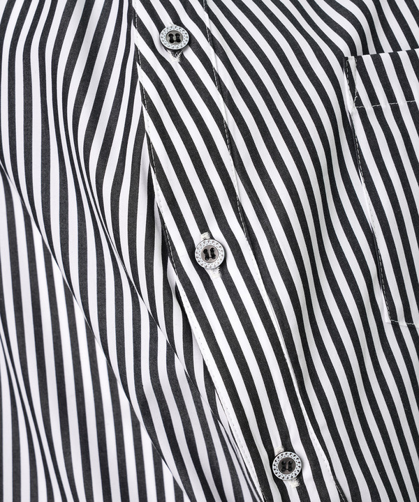 BALL STRIPE SHIRT 詳細画像 BLACK&times;WHITE 4