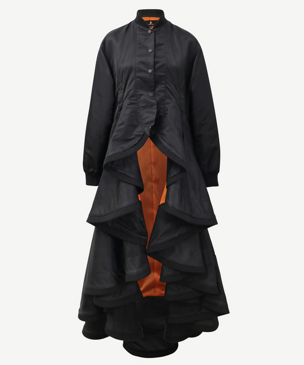 RUFFLED JACKET DRESS 詳細画像 KHAKI 2