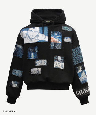 GITS SCENE PATCHWORK HOODIE 詳細画像