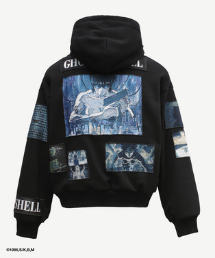 GITS SCENE PATCHWORK HOODIE 詳細画像