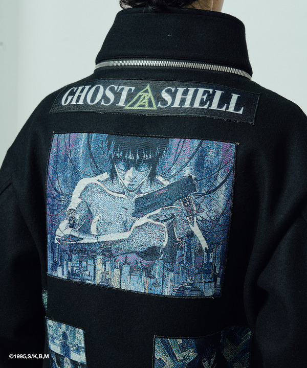 GITS SCENE PATCHWORK BLOUSON 詳細画像 BLACK&times;WHITE 15