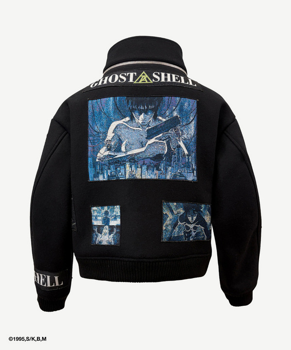 GITS SCENE PATCHWORK BLOUSON 詳細画像 BLACK&times;BLACK 2