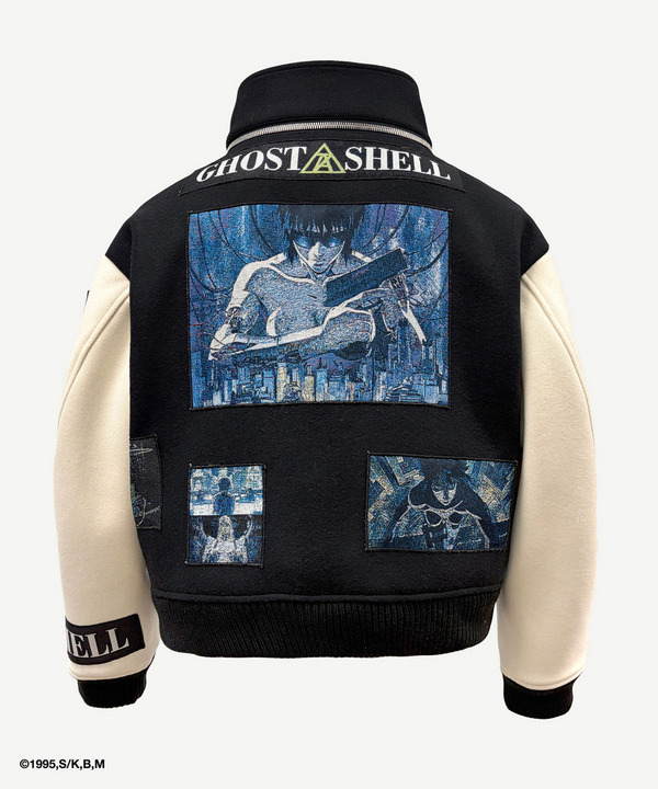 GITS SCENE PATCHWORK BLOUSON 詳細画像 BLACK&times;BLACK 5