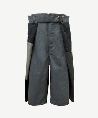 WRAP PATCHWORK CHINO SHORTS 詳細画像
