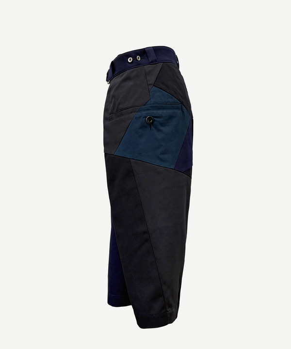 WRAP PATCHWORK CHINO SHORTS 詳細画像 NAVY 4