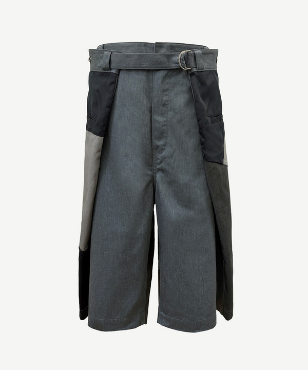 WRAP PATCHWORK CHINO SHORTS 詳細画像 NAVY 5