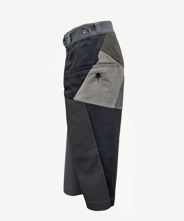 WRAP PATCHWORK CHINO SHORTS 詳細画像 GRAY 2