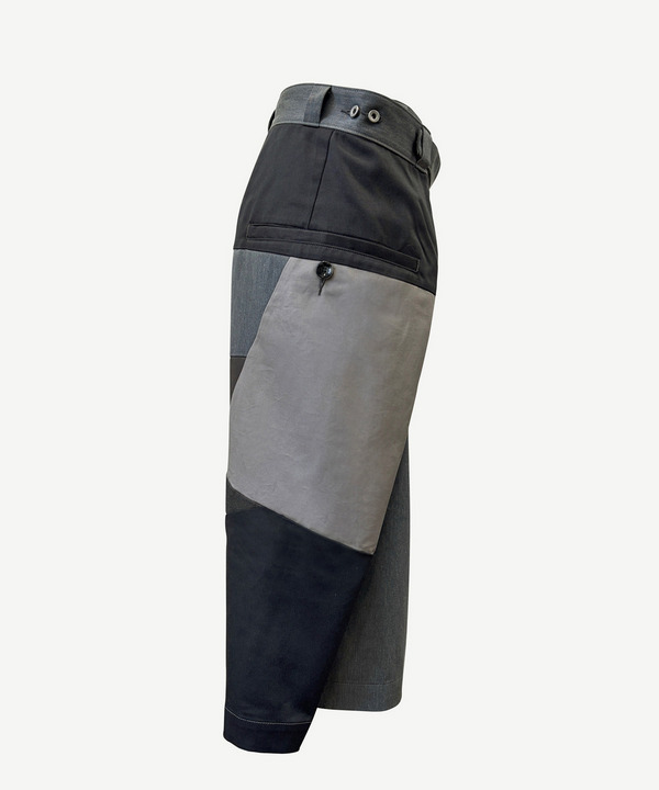 WRAP PATCHWORK CHINO SHORTS 詳細画像 GRAY 4