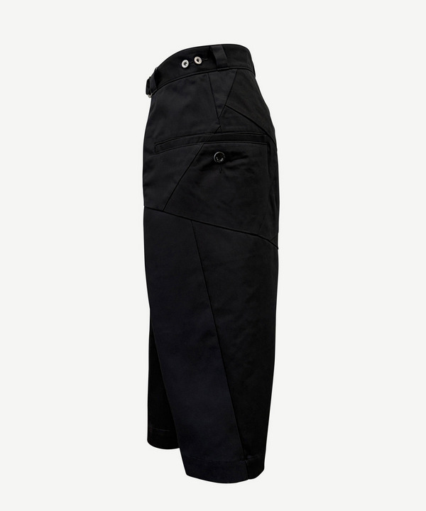 WRAP PATCHWORK CHINO SHORTS 詳細画像 BLACK 2