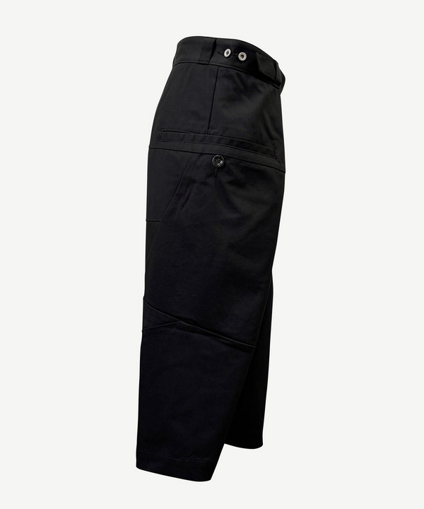 WRAP PATCHWORK CHINO SHORTS 詳細画像 BLACK 4