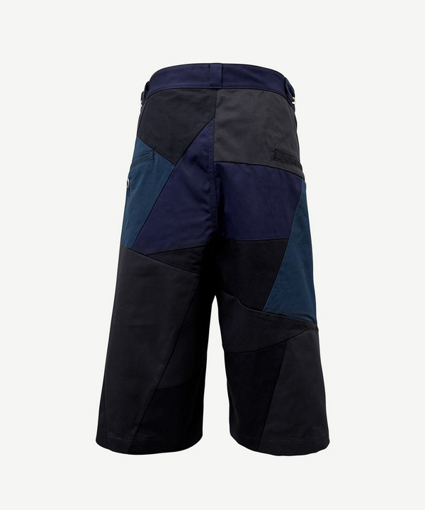 WRAP PATCHWORK CHINO SHORTS 詳細画像 BLACK 7