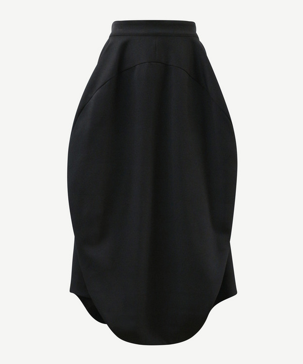 BALL POLYESTER SKIRT 詳細画像 BLACK 1