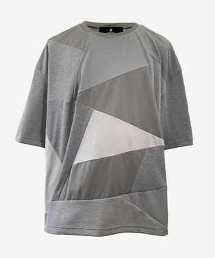 PANEL PATCHWORK OVER SIZE TEE