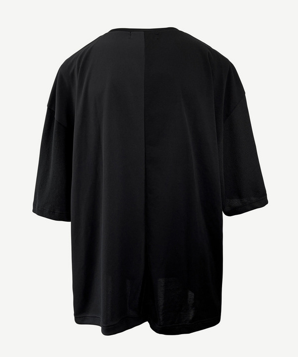 PANEL PATCHWORK OVER SIZE TEE 詳細画像 BLACK 3