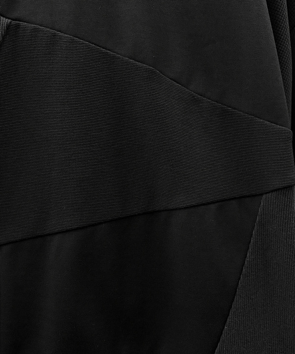 PANEL PATCHWORK OVER SIZE TEE 詳細画像 BLACK 5
