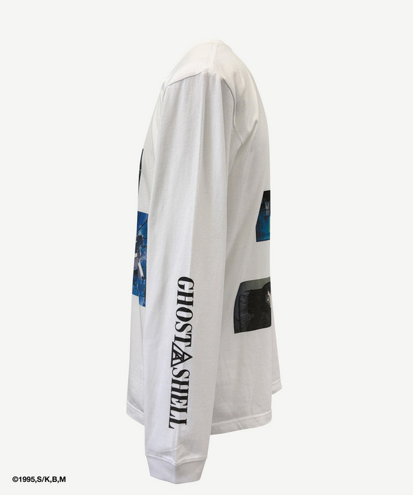 GITS SCENE COLLAGE L/S T-SHIRT 詳細画像 WHITE 2