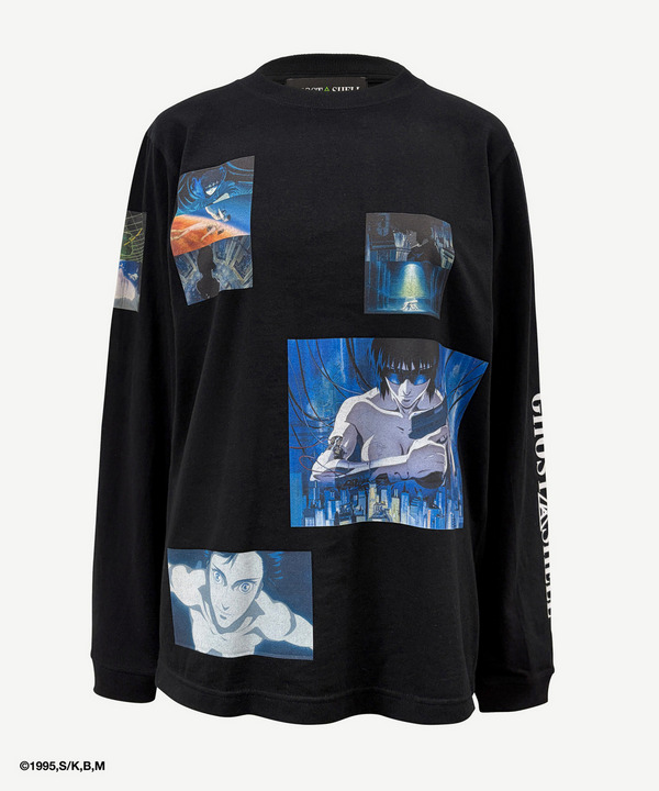GITS SCENE COLLAGE L/S T-SHIRT 詳細画像 WHITE 5