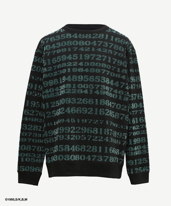 GITS DIGITAL CODE SWEAT 詳細画像 BLACK 1