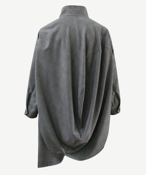 BALL STAND COLLAR COAT 詳細画像 GRAY 2