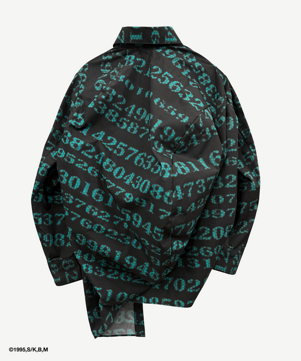 GITS DIGITAL CODE BALL SHIRT 詳細画像 BLACK 2