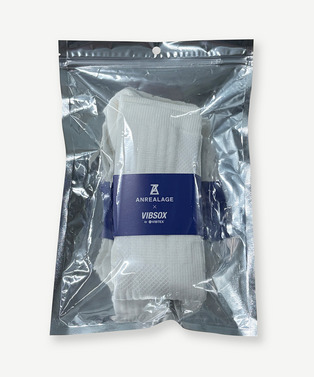 PATCHWORK JACQUARD LONG SOCKS 詳細画像