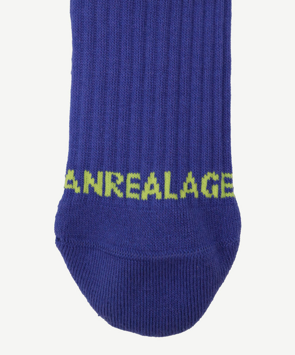 PATCHWORK JACQUARD LONG SOCKS 詳細画像 GRAY 10