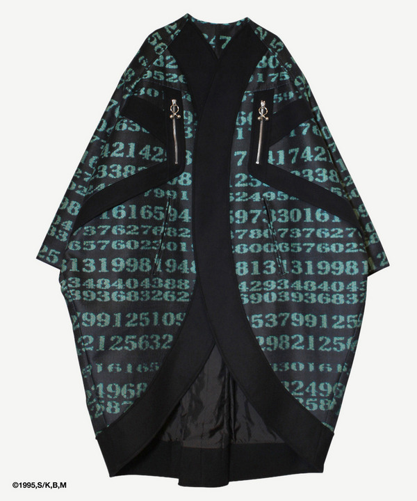 GITS DIGITAL CODE COCOON COAT 詳細画像 BLACK 1