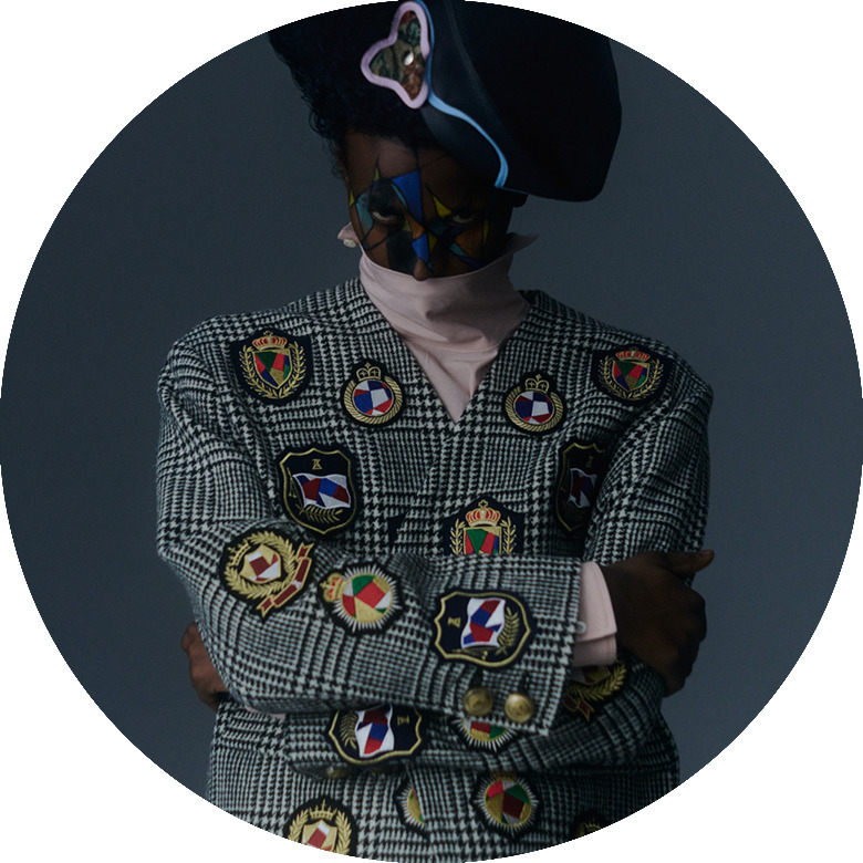 anrealage homme 2024-25 f/w styling look