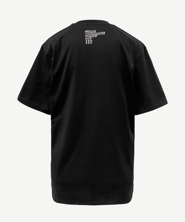 ANREALAGE×HERALBONY T-SHIRT  詳細画像 BLACK 3
