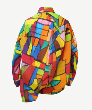 ANREALAGE×HERALBONY BALL SHIRT 詳細画像