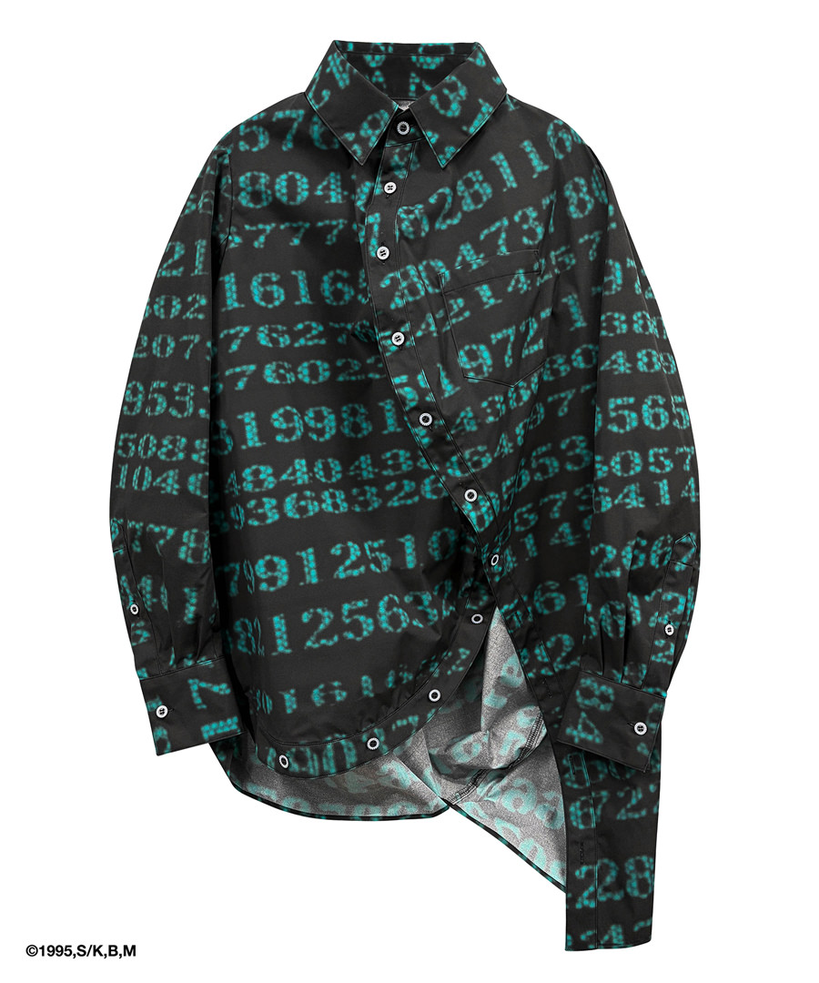 GITS DIGITAL CODE BALL SHIRT