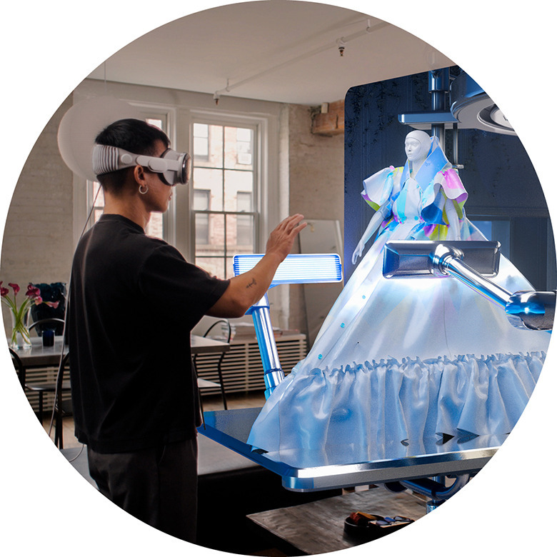 Anrealage x SYKY on Apple Vision Pro
